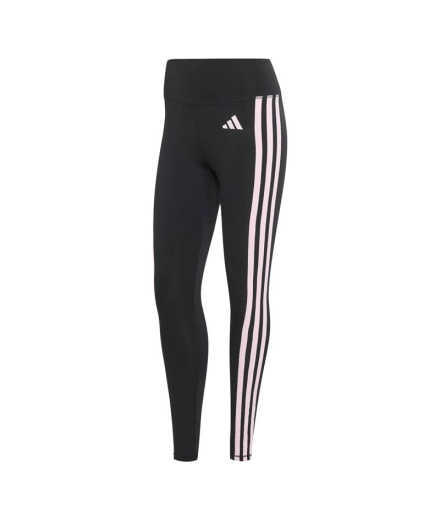 Collants Fitness adidas Opt Ess à 3 bandes, noirs