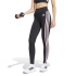 Collants Fitness adidas Opt Ess à 3 bandes, noirs