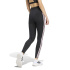 Collants Fitness adidas Opt Ess à 3 bandes, noirs