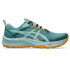 Sapatilhas Trail Homem Asics Trabuco Terra 3, cor verde-água/menta.
