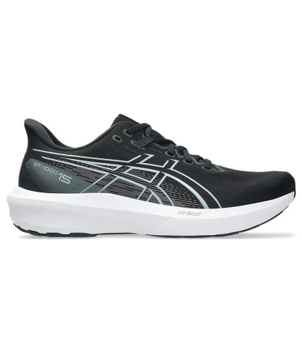 Chaussures Running Asics GT-1000 15 Homme noir et blanc