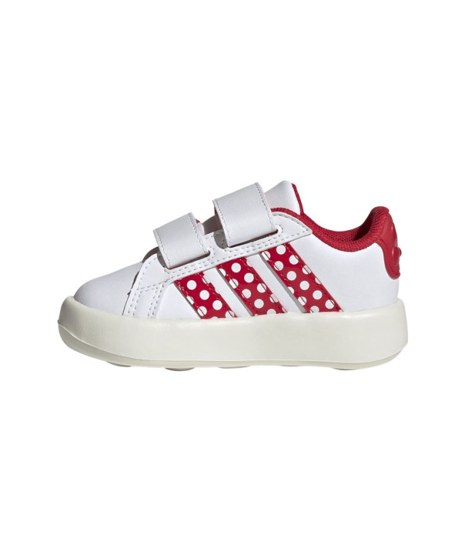 Chaussures blanches adidas Grand Court Minnie...