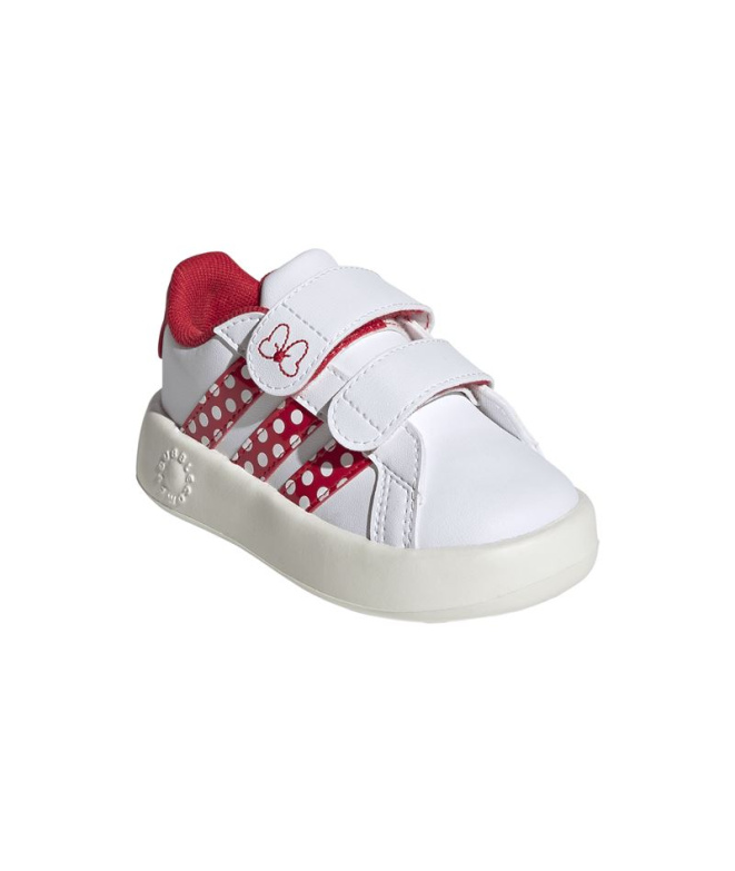 Chaussures blanches adidas Grand Court Minnie...
