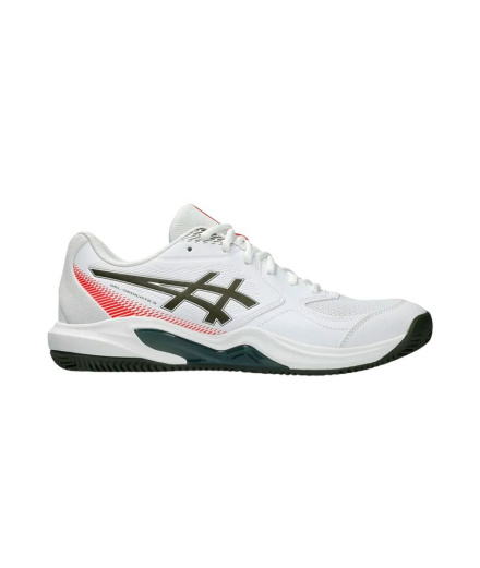 Chaussures Tennis Asics Gel Dedicate 9 Clay Homme blanc/kaki