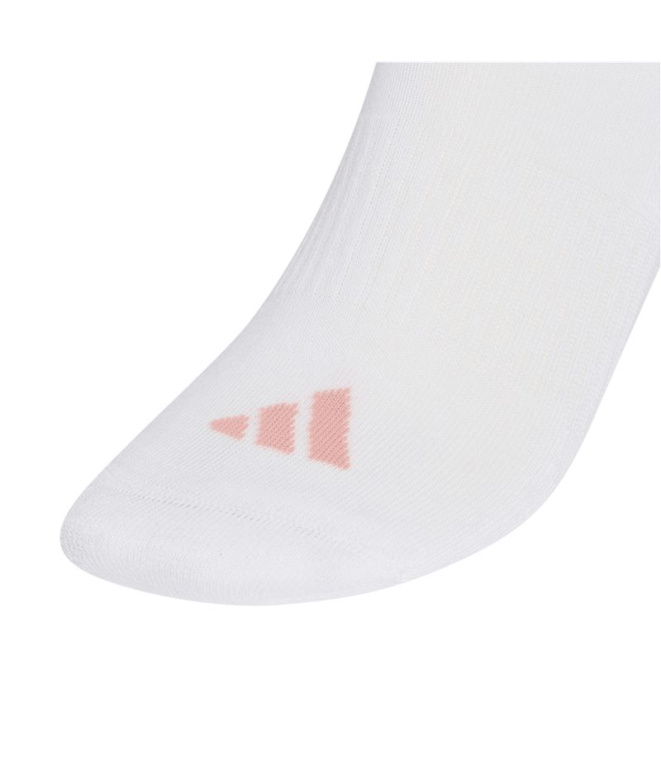 Meias adidas 3 Bandas Ess C Crw 3P...