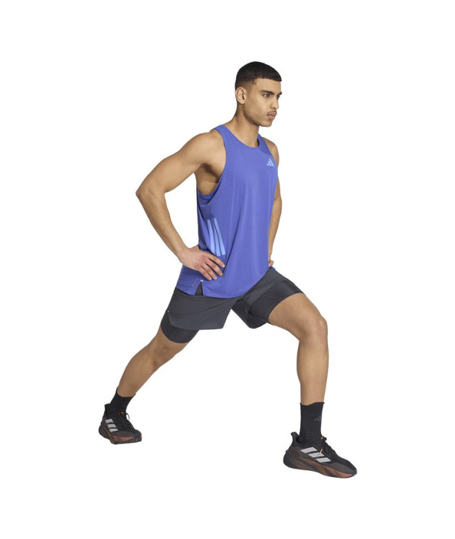 Haut Running Adidas adi365 CLIMACOOL Bleu...