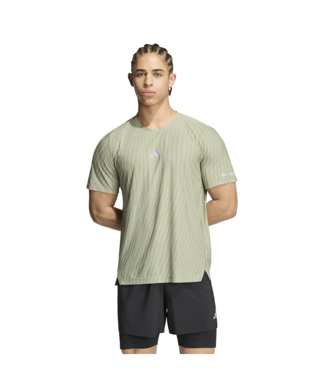 Camiseta Running Homem adidas Adi365 verde