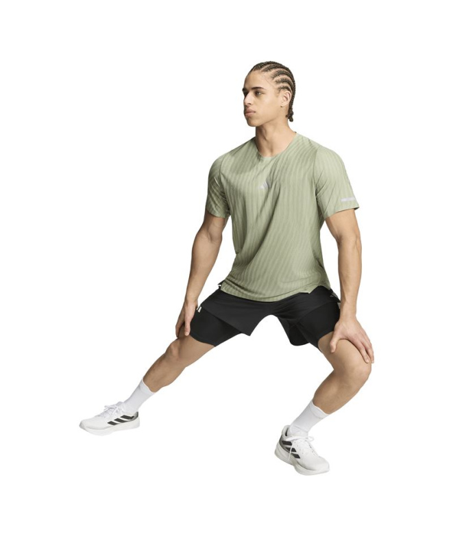 Camiseta Running Homem adidas Adi365 verde