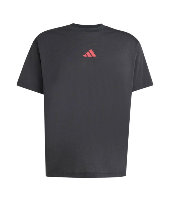 Camiseta Running Homem adidas State Of Mind, preta