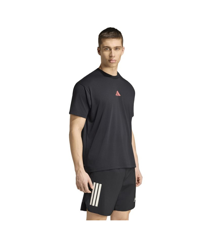 T-shirt Running adidas State Of Mind Homme noir