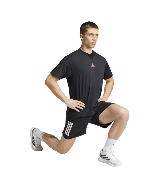 Camiseta Running Homem adidas State Of Mind, preta