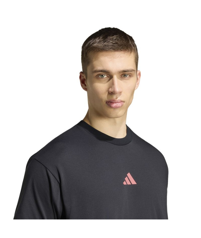 Camiseta Running Homem adidas State Of Mind, preta