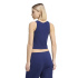 Haut Adidas Femme petit logo, bleu foncé