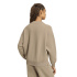 Moletom Mulher Adidas Soft Lux Loose cáqui
