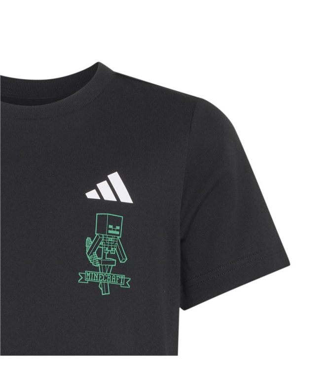 T-shirt Adidas Minecraft noir