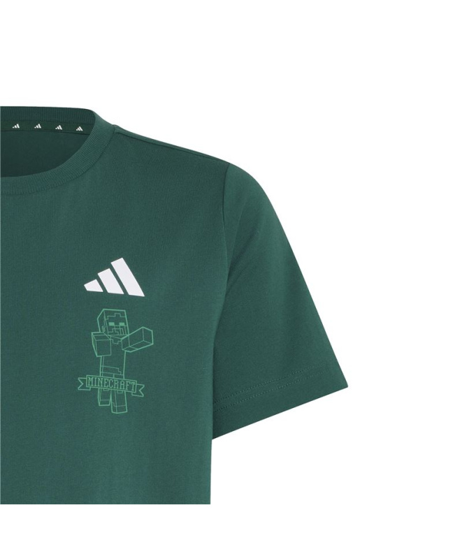 Camiseta verde Adidas Minecraft