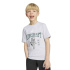 Camiseta Infantil Adidas Minecraft cinza