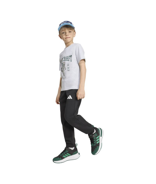 T-shirt Enfant Adidas Minecraft gris