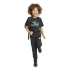 Camiseta Adidas Minecraft Infantil Negro
