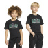 Camiseta Infantil Adidas Minecraft preta