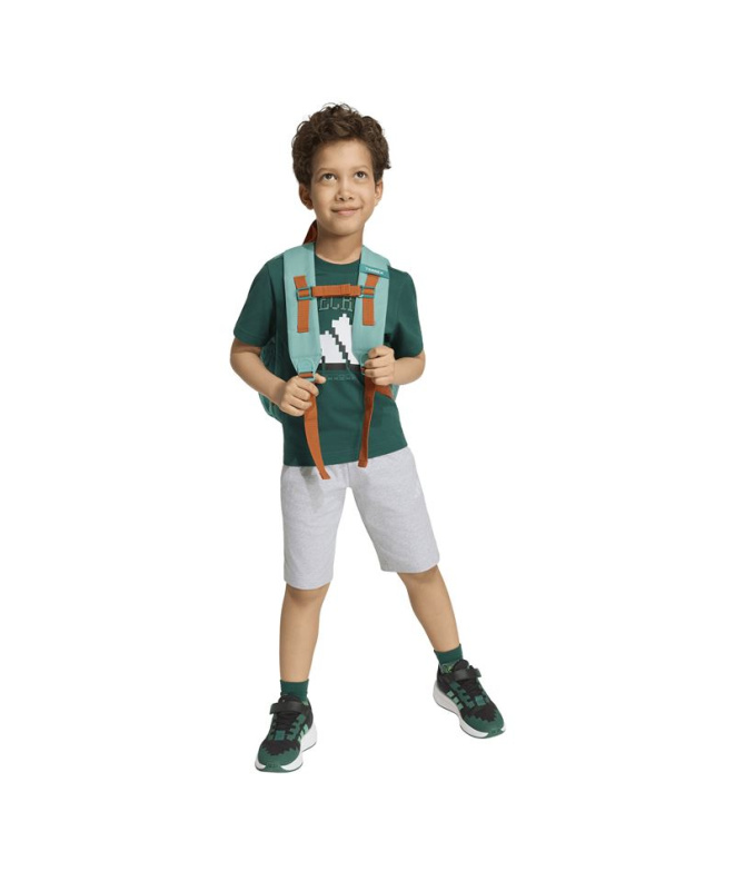 Set Infantil Adidas Minecraft verde
