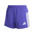Pantalons Fitness Adidas Train Essentials à 3 bandes Femme , violet/blanc