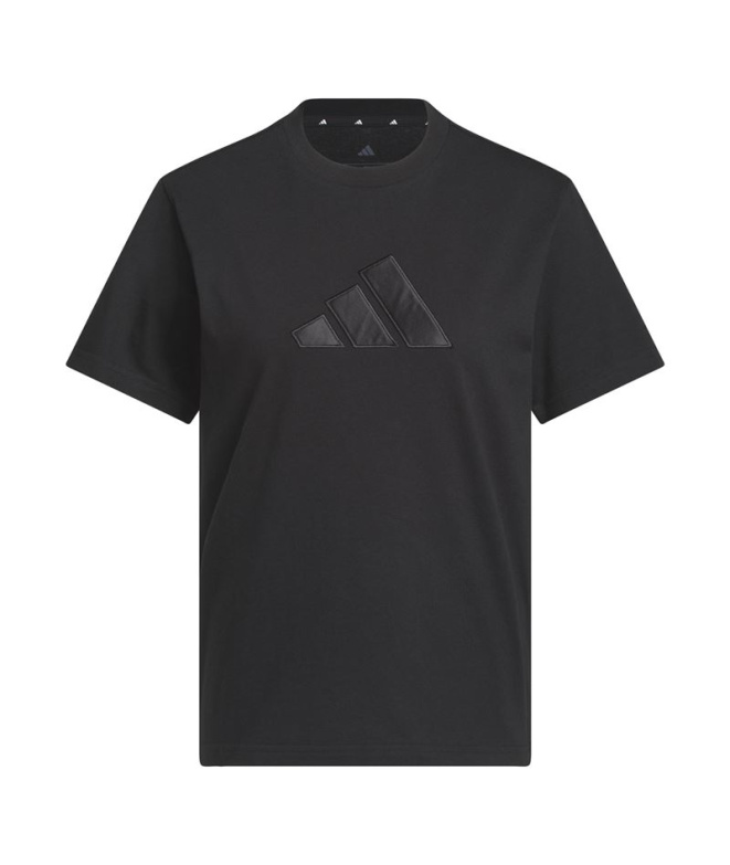 Camiseta Adidas Satin-FIlled Graphic Logo Mujer...