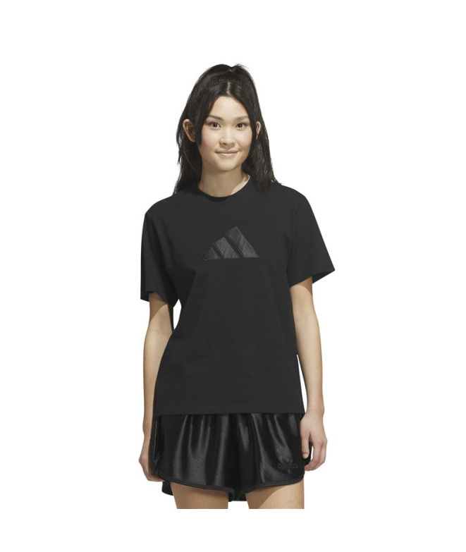 Camiseta Adidas Satin-FIlled Graphic Logo Mujer...