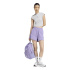 Camiseta Mulher Adidas Kit Small Logo Ribbed, cinza