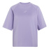 T-shirt Adidas à petit logo Femme lilas