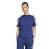 T-shirt Femme Adidas Kit 3 bandes bleu foncé