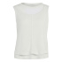 T-shirt Adidas Soft Lux Sheer Femme , couleur blanc cassé