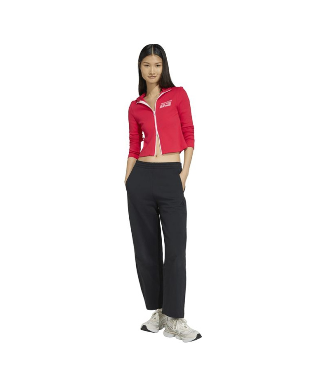 Chaqueta Adidas W Racing Mujer Rojo