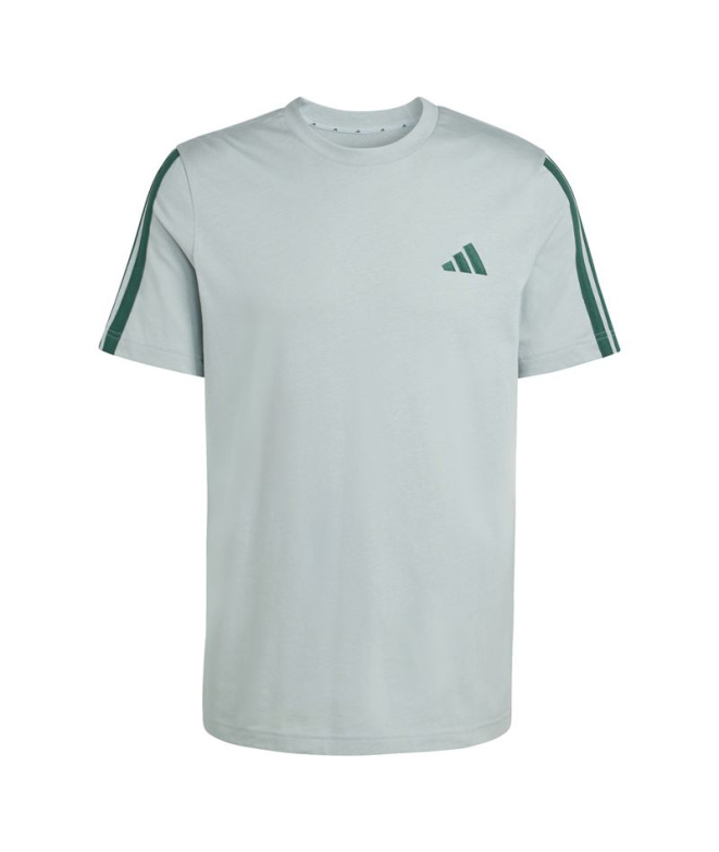 T-shirt Homme adidas 3 bandes SJ Sama/Vert