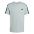 T-shirt Homme adidas 3 bandes SJ Sama/Vert