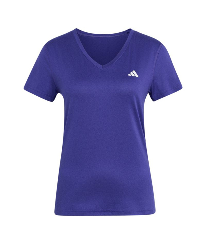 Camiseta Fitness adidas We Min V Nk roxa