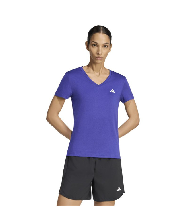 Camiseta Fitness adidas We Min V Nk roxa