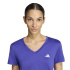Camiseta Fitness adidas We Min V Nk roxa