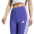 Mallas Adidas Essentials de 3 rayas Mujer Morado