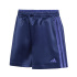 Calça curta Mulher Adidas JG Satin, azul escuro.