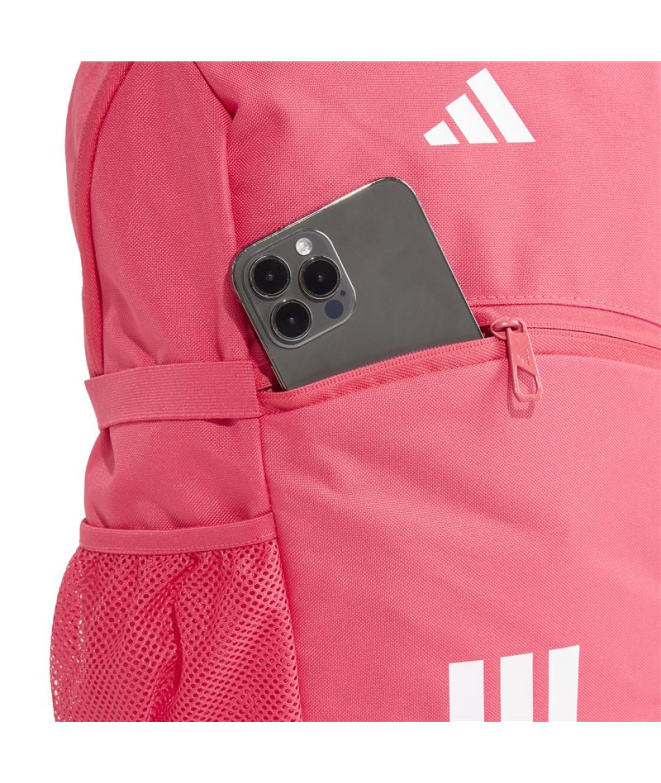 Mochila Adidas Youth Tiro Rosa/Branca
