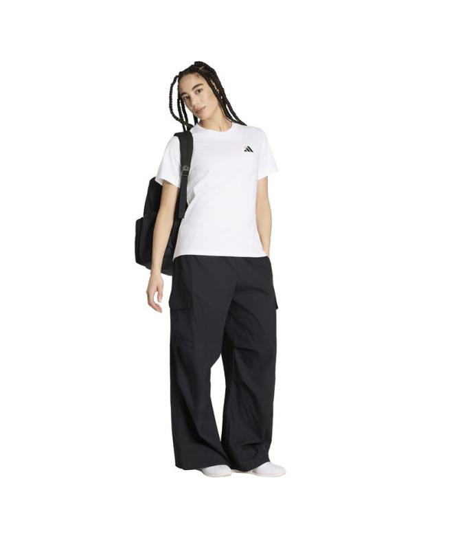 Camiseta Mulher Adidas Mini branca