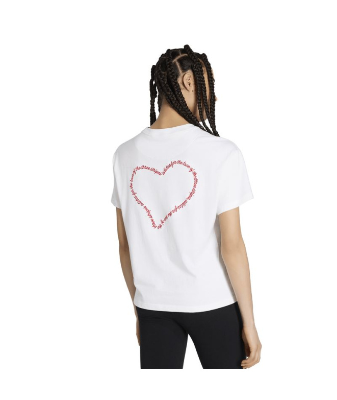 Camiseta Mulher Adidas com bordado, modelagem...