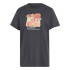 Camiseta Mulher Adidas Floral cinza