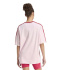 T-shirt rose Adidas Lux Tiro Loose Graphic Femme