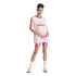 T-shirt rose Adidas Lux Tiro Loose Graphic Femme