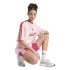 T-shirt rose Adidas Lux Tiro Loose Graphic Femme