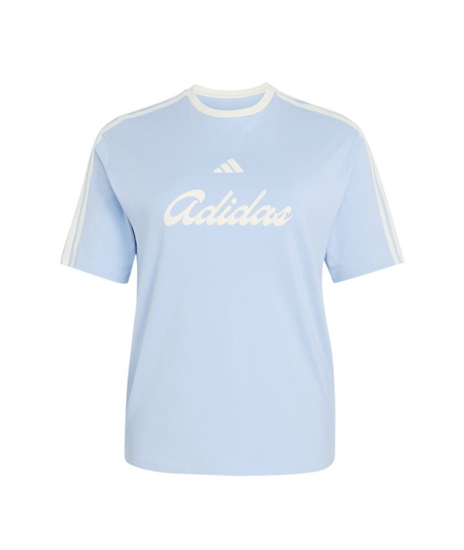 Camiseta Mulher Adidas Lux Tiro Loose Graphic,...