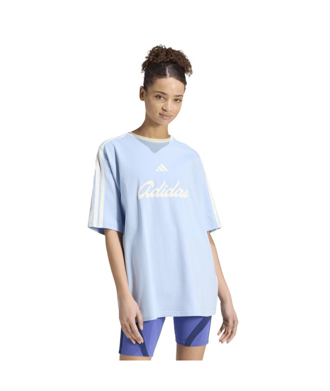 Camiseta Mulher Adidas Lux Tiro Loose Graphic,...
