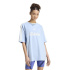T-shirt graphique ample Adidas Lux Tiro Femme , bleu